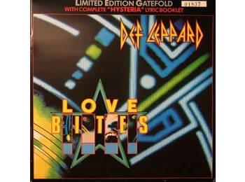 Def Leppard - Love Bites - UK Limited Edition Numbered 2 Track 7" Gatefold inc Lyric Booklet