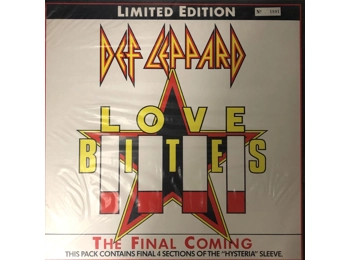 Def Leppard - Love Bites - limited Edition 3 Track 12" Box Set Containing Four Prints