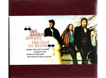 Del Amitri ‎– Always The Last To Know - UK Limited Edition 4 Track CD Single Fold Out Box Set