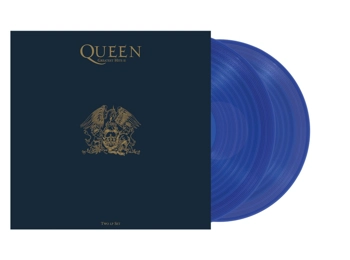 Queen ‎– Greatest Hits II - UK Limited Edition 17 Track 2 x Clear Blue Vinyl