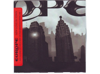 Europe ‎– New Love In Town - MEGA RARE 3 Track Promotional CD Single In PVC Sleeve c/w Custom Insert