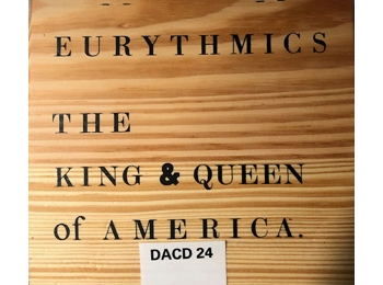 Eurythmics - The King And Queen Of America - UK Limited Edition 4 Track CD In Numbered Wooden Box
