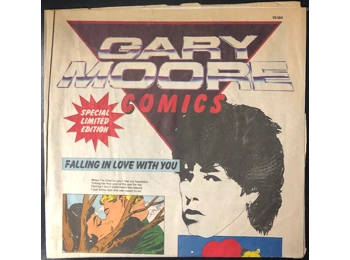 Gary Moore - Falling In Love With You - UK Limited Edition 2 Track 7" Comic Cover