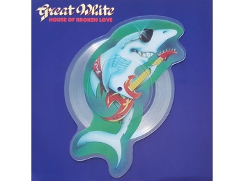 Great White ‎– House Of Broken Love - UK Limited Edition 2 Track 7" Picture Disc In PVC Sleeve c/w Custom Insert