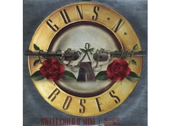 Guns N' Roses ‎– Sweet Child O' Mine - UK Limited Edition 1st Issue 3 Track 12" Housed In A Superb Metallic Sleeve