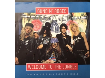 Guns N' Roses - Welcome To The Jungle -US 7" Black Vinyl