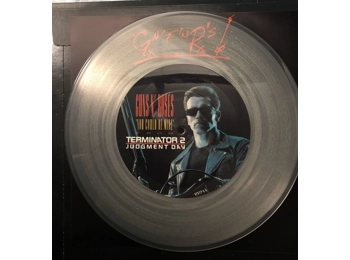 Guns N' Roses - You Could Be Mine - UK Limited Edition 2 Track Clear Vinyl