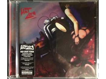 Hot Leg ‎– Red Light Fever - UK 10 Track CD c/w Hype Sticker