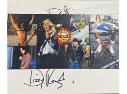 Guns N' Roses - Fully Signed Promotional Colour Photo