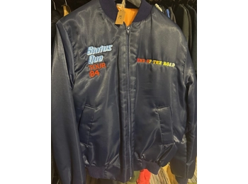 Status Quo - End Of The Road 84 - RARE MA1 Size Medium Blue Bomber Jacket