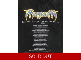 Magnum - Princess Alice And The Broken Arrow - Official Tour Shirt