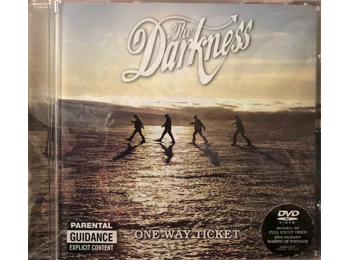The Darkness ‎– One Way Ticket - UK Limited Edition 4 Tack DVD Single c/w Hype Sticker