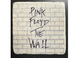 Pink Floyd The Wall - Natural Marble Coaster c/w Cork Back