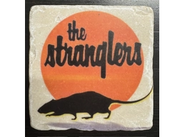 The Stranglers - Natural Marble Coaster c/w Cork Back