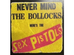 Sex Pistols Never Mind The Bollocks - Natural Marble Coaster c/w Cork Back