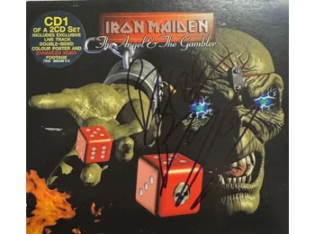 Iron Maiden ‎– The Angel And The Gambler - UK Special Enhanced 3 Track CD Single In Fold Out Gatefold Digipak