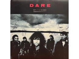Dare  – Out Of The Silence - UK 1st Press 10 Track Black Vinyl LP - Fully Signed