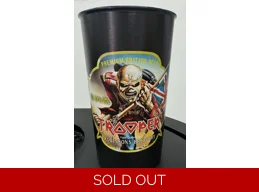 Iron Maiden - Trooper Beer - Official Pint Robinsons Brewery Plastic Pint Glass