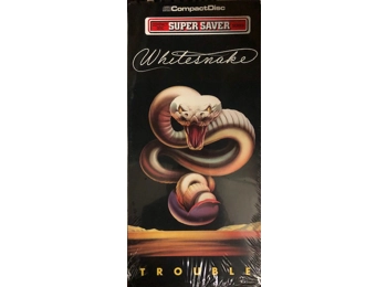 Whitesnake ‎– Trouble - US 10 Track Remastered CD Housed In Long Sleeve Card Custom Box