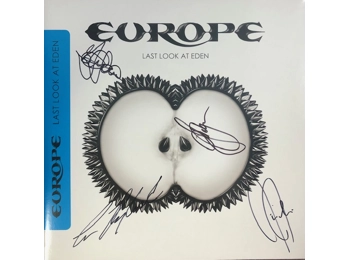 Europe – Last Look At Eden - MEGA RARE 12 Track Vinyl In Gatefold Sleeve Hand Signed by 4