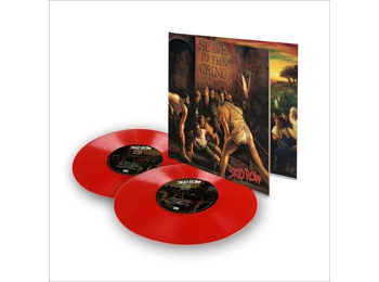 Skid Row Slave To The Grind - VERY RARE 16 Track 2 x Red Vinyl In Gatefold Sleeve