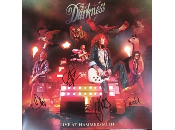 The Darkness - Live At Hammersmith - 2 x Purple Vinyl LP - Autographed