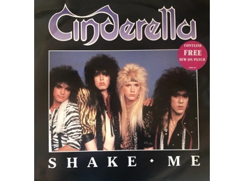 Cinderella = Shake Me - UK 3 Track 12" Black Viny Single