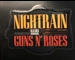Guns N' Roses - Nightrain - UK Limited Edition 2 Track Shaped Picture Disc