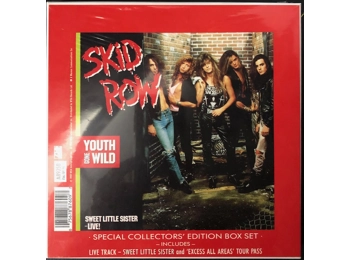 Skid Row - Youth Gone Wild - UK 2 Track 7" Collectors Edition Box Set c/w Tour Pass