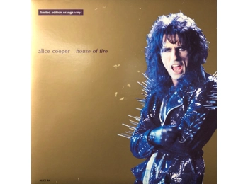 Alice Cooper - House Of Fire - UK Limited Edition 2 Track 7" Orange Vinyl