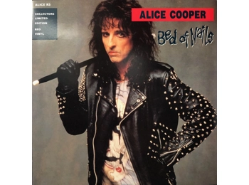 Alice Cooper - Bed Of Nails - UK Limited Edition 2 Track 7" Red Vinyl