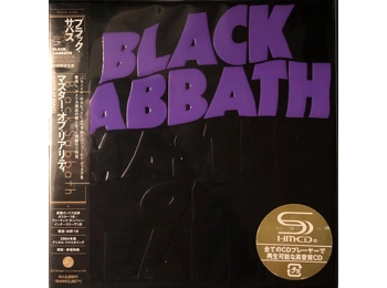 Black Sabbath - Master Of Reality - Japanese 8 Track SHM-CD Housed In Replica Embossed Box Sleeve c/w Fold Out Poster