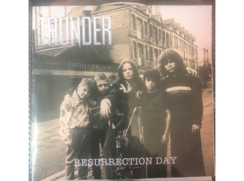 Thunder – Resurrection Day - RARE UK 2 track Promotional CD in Custom Sleeve c/w Press sticker