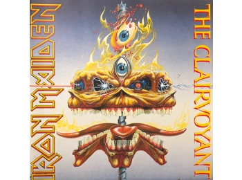 Iron Maiden - The Clairvoyant - UK Limited Edition 2 Track 7" Clear Vinyl c/w Fold Out Poster Sleeve