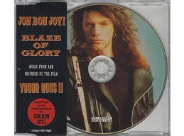 Jon Bon Jovi ‎– Blaze Of Glory - UK 3 Track Picture CD Single