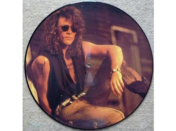 Jon Bon Jovi ‎– Miracle - UK Limited Edition 3 Track 12" Picture Disc In PVC Sleeve c/w Card Insert & Hype Sticker