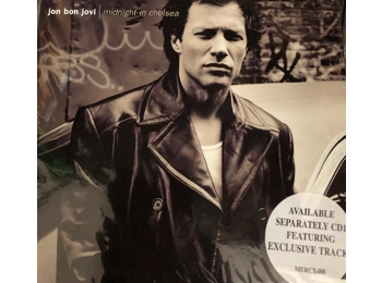 Jon Bon Jovi ‎– Midnight In Chelsea - UK Limited Edition 4 Track CD Single Digipak c/w Fold Out Poster & Hype Sticker