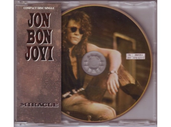 Jon Bon Jovi ‎– Miracle - UK Limited Editon 3 Track Picture CD Single