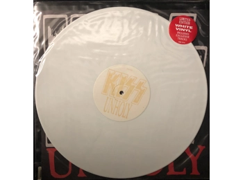 貴重KISS Unholy 1992年 12インチLPホワイトレコードUK限定盤 Kiss - Unholy - UK Limited Edition 4 Track White Vinyl c/w