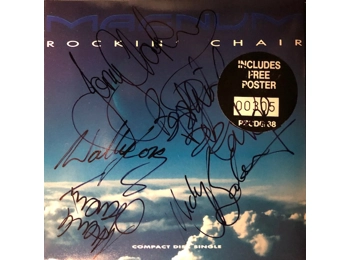 Magnum - Rockin' Chair - UK Limited Edition Numbered 3 Track CD Single Gatefold Sleeve - Fully Autographed