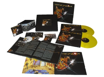 Magnum ‎– The Visitation - Limited Edition 2 x Yellow Vinyl LP , CD & DVD Housed In A 12" Box