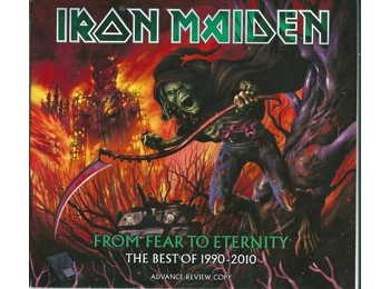 Iron Maiden ‎– From Fear To Eternity - The Best Of 1990-2010 - RARE UK 23 Track Promotional Only CD In Custom Gatefold Sleeve & Printed Discs
