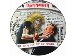Iron Maiden ‎– Be Quick Or Be Dead - UK Limited Edition 4 Track 12