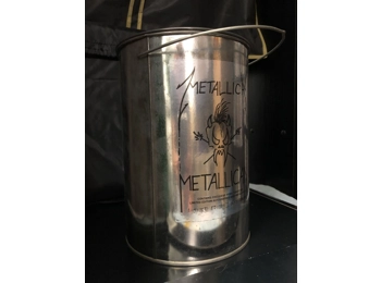 Metallica - Metallican - Limited Edition 12 Track GOLD CD In Metal Metallica 'Paint Tin'