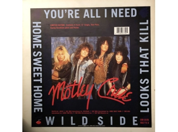 Motley Crue - You're All I Need - Limited Edition 12" 4 Track Black Vinyl Box Set