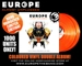 Europe – Almost Unplugged - MEGA RARE 2 x Orange Vinyl In Hand Numbered Sleeve