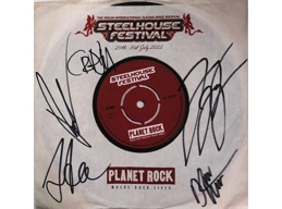 H.e.a.t. - Promotional signed card