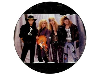 Poison  ‎– Unskinny Bop - UK Limited Edition 4 Track 12" Picture Disc In PVC Sleeve c/w Custom Card Insert
