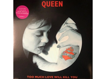Queen - Too Much Love Will Kill You - UK Limited Edition 3 Track 7" Pink Vinyl