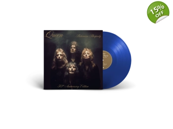 Queen – Bohemian Rhapsody 50th anniversary - Limited Edition 2 Track 12" Blue Vinyl